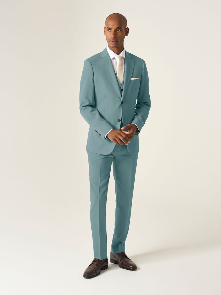 Skopes Green Slim Fit Beckett Suit Jacket - Image 1 of 4