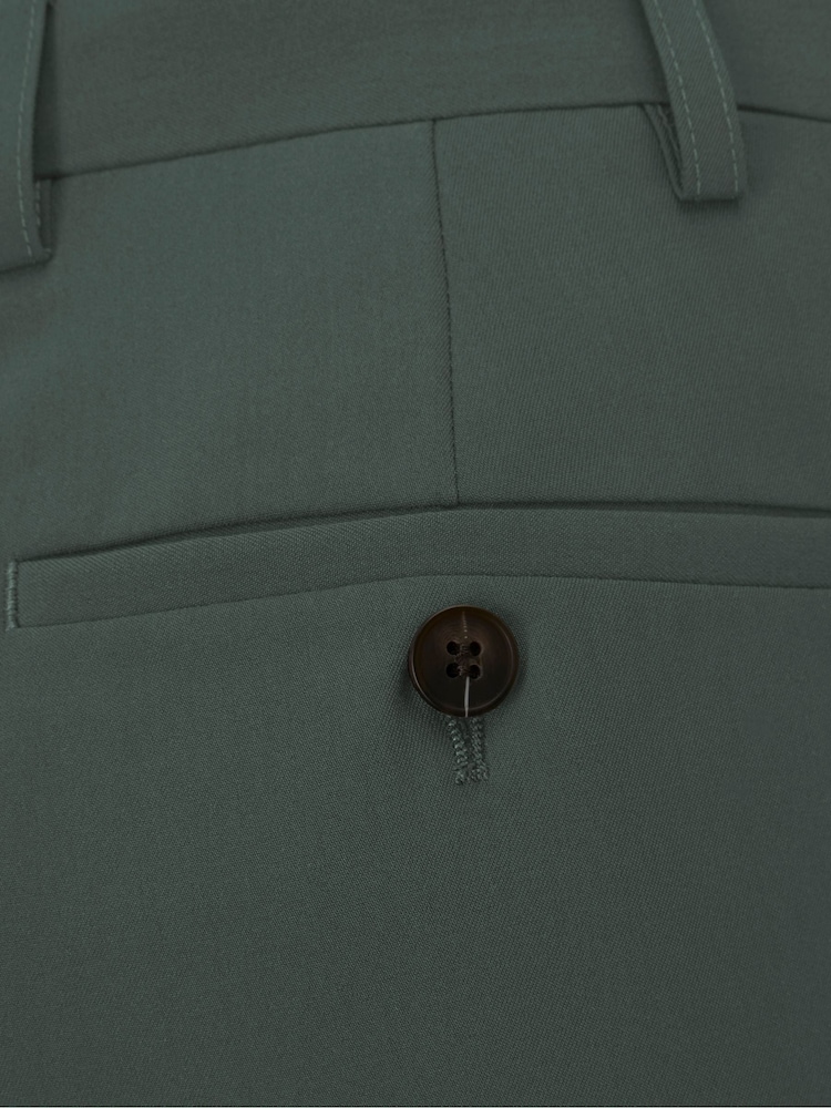 Skopes Green Tailored Fit Beckett Suit Trousers - Image 4 of 4