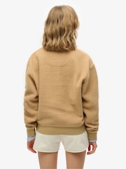 Superdry Country Club Fleece Half Zip Sweat Top - Изображение 2 из 5