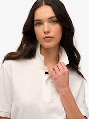 Superdry Oversized City Pique 100% Cotton Polo Shirt - Imagen 4 de 6