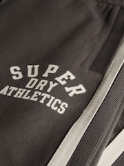Superdry Grey Athletic Essentials Straight 100% Cottton Joggers - Image 6 of 6