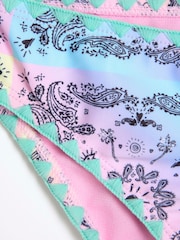 Conjunto de bikini con camiseta bandana para niña de River Island - Imagen 3 de 4