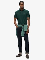 Superdry Green Vintage Destroy 100% Cottton Polo Shirt - Image 4 of 6