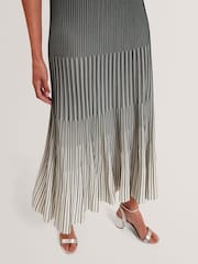 Vestido midi de malha texturizada listrada Dilylaa da Ted Baker - Imagem 5 de 7