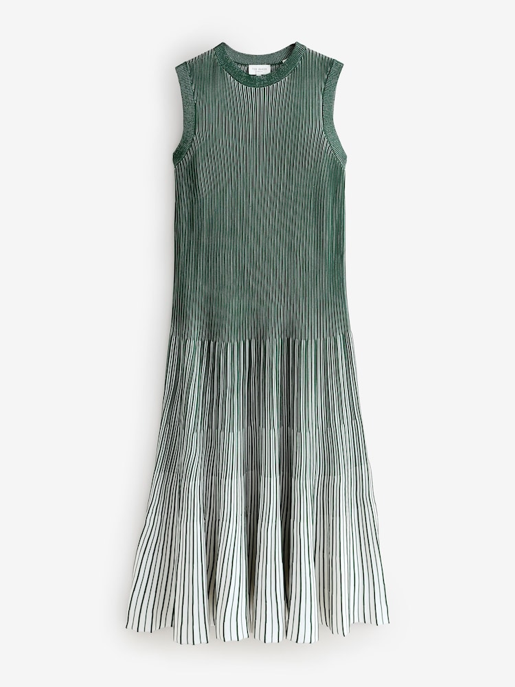 Buy Ted Baker Green Dilylaa Textured Stripe Knit Midi Dress from Next  Indonesia