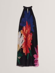 Ted Baker Scotlia Printed Halter Neck Pleated Maxi Dress - Bild 7 von 8