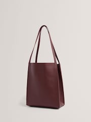 Vermelho - Ted Baker Small Taala Soft Slouch Leather Tote - Imagem 4 de 6