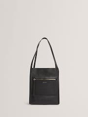 Preto - Ted Baker Small Taala Soft Slouch Leather Tote - Imagem 4 de 7