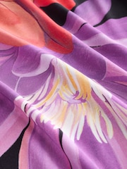 Ted Baker Ginla Printed Midi Dress With Draped Neck Detail - Bild 7 von 9