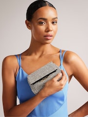 Ted Baker Metallic Gliters Crystal Cross-Body Mini Shirt - Image 6 of 6