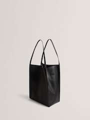 Ted Baker Black Large Tammila Soft Slouch Leather Tote - Image 4 of 5