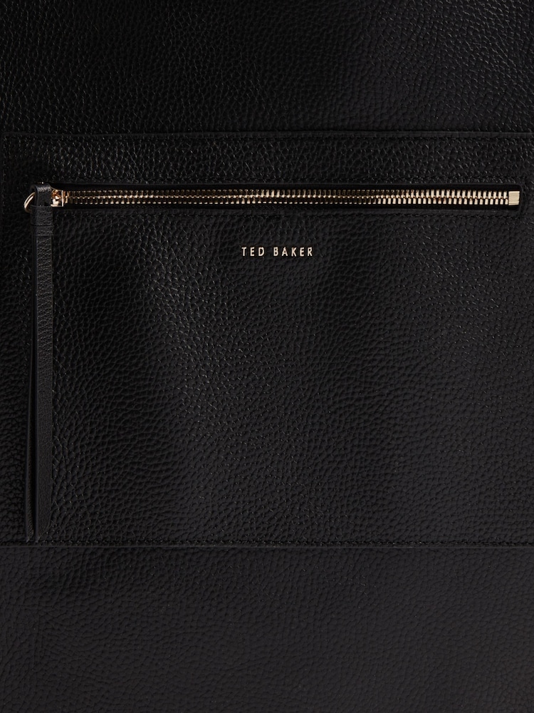 Ted Baker Black Large Tammila Soft Slouch Leather Tote - Image 5 of 5