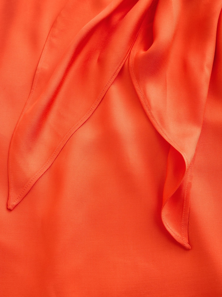 Orange - Ted Baker Beckki Tie Waist Sleeveless Midi Dress - Bild 10 von 10