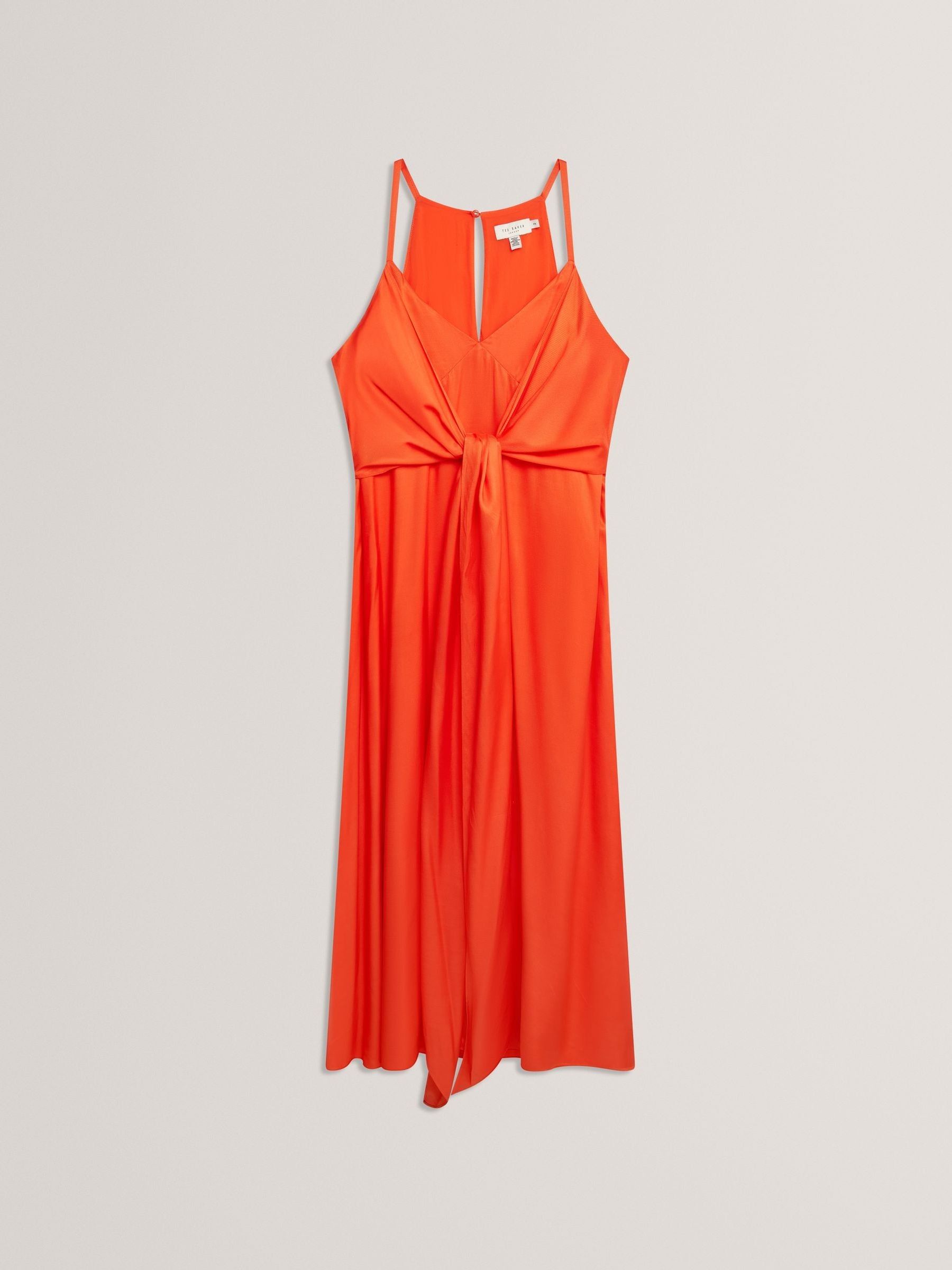 ted baker dress orange Ted Baker Immia Halterneck Swing Maxi Dress