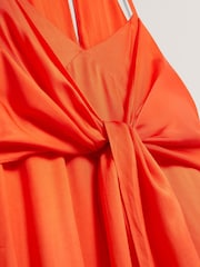 Orange - Ted Baker Beckki Tie Waist Sleeveless Midi Dress - Bild 8 von 10
