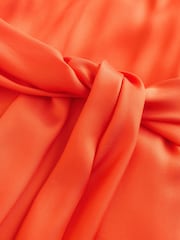Orange - Ted Baker Beckki Tie Waist Sleeveless Midi Dress - Bild 9 von 10