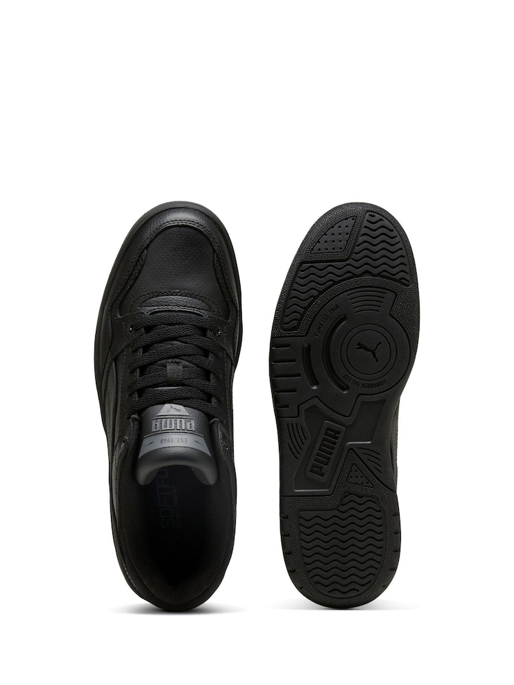 Noir - Baskets Puma Rebound rétro - Image 3 of 5
