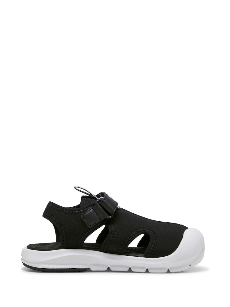 Puma Black Kids Fun Racer Sandals - Image 1 of 6