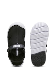 Puma Black Kids Fun Racer Sandals - Image 4 of 6