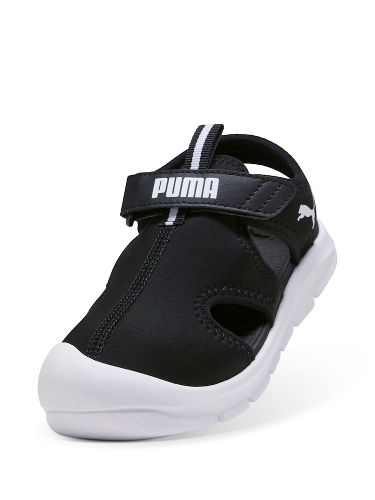 Puma Black Kids Fun Racer Sandals - Image 5 of 6