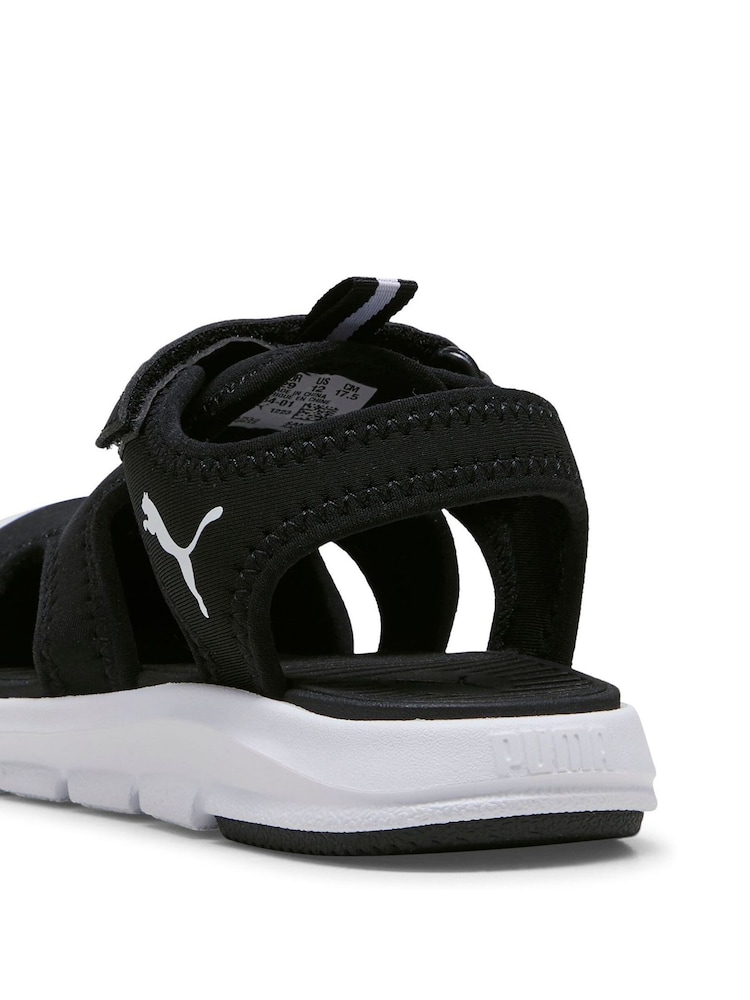 Puma Black Kids Fun Racer Sandals - Image 6 of 6