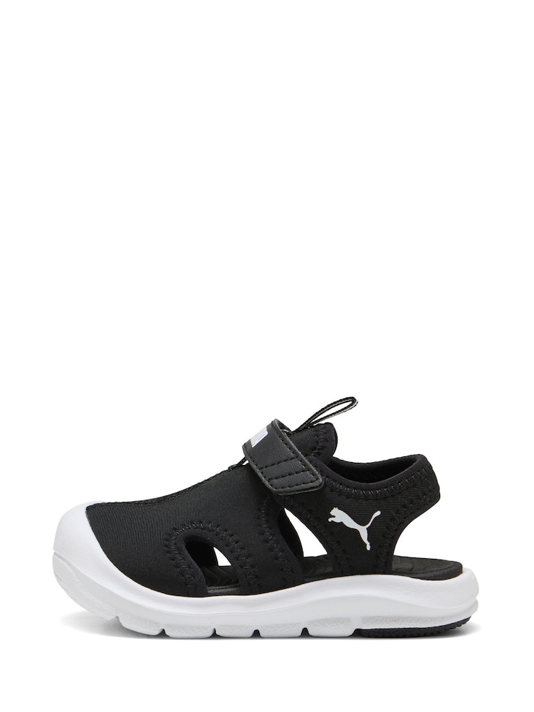Puma Black Fun Racer Toddler Sandals - Image 2 of 6