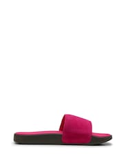 Puma Pink Leadcat 2.0 Palermo Foil Slides - Image 1 of 5