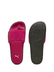 Puma Pink Leadcat 2.0 Palermo Foil Slides - Image 5 of 5