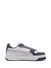 Puma Off White Womens Carina Street Sneakers - Image 1 of 5
