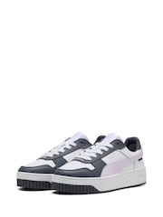 Puma Off White Womens Carina Street Sneakers - Image 3 of 5