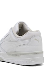 Puma White Rebound Retro Sneakers - Image 5 of 6