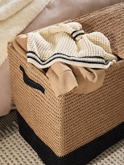 Light Natural Bronx Woven Sorter Laundry Basket Hamper - Image 2 of 2