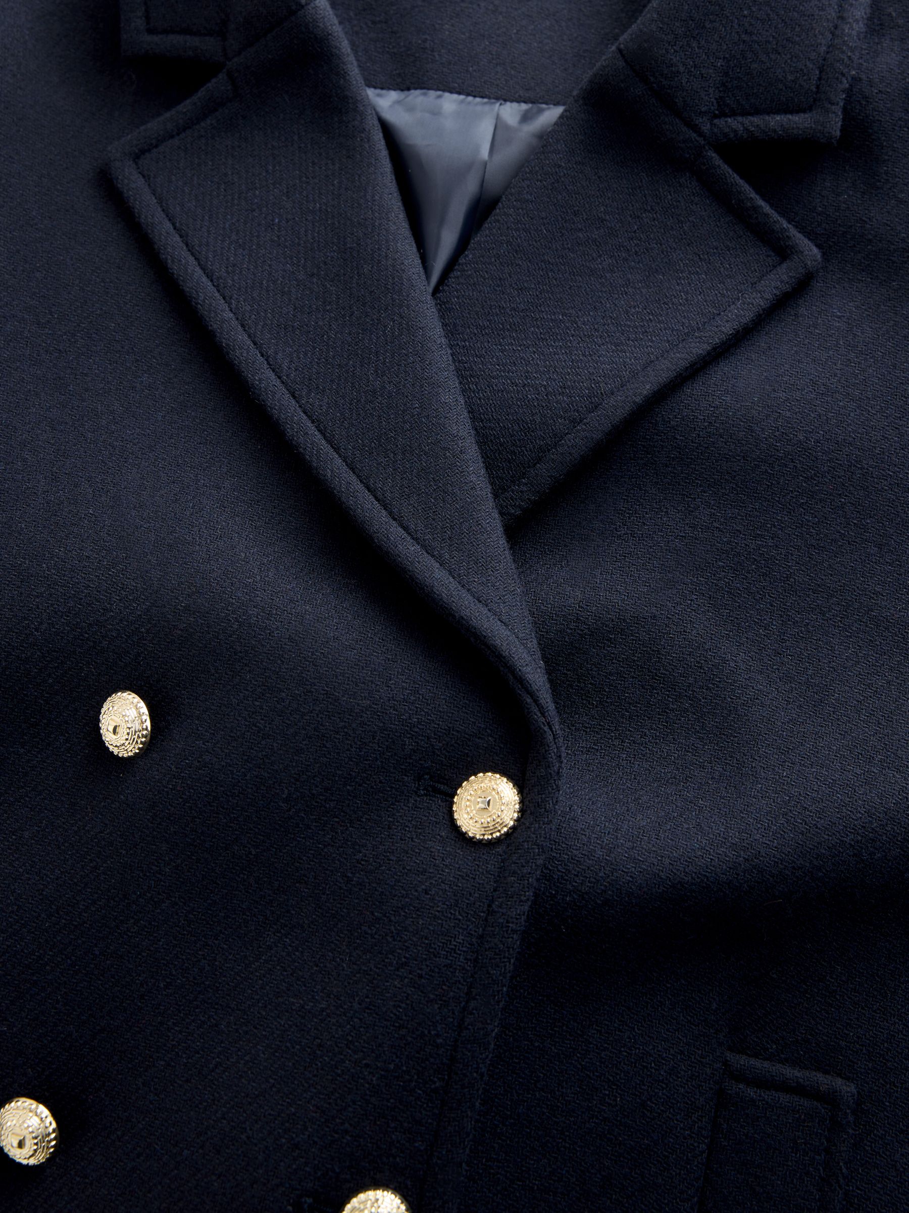 Buy Navy N. Premium Military Pea Coat from Next Canada