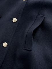 Navy N. Premium Military Pea Coat - Image 9 of 10