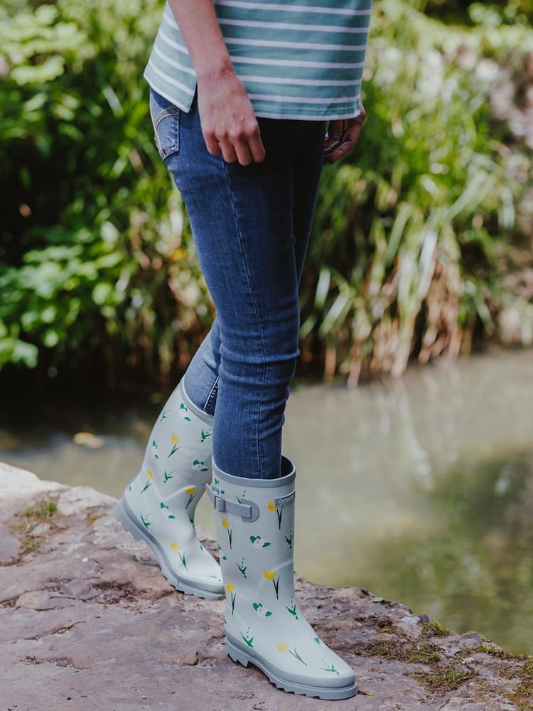 Cotswolds Wildflower Tall Wellingtons - Image 1 of 6