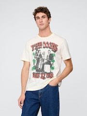 Gap Cream The Doors Short Sleeve Graphic Band T-Shirt - Image 1 of 5