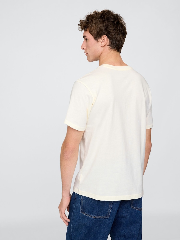 Gap Cream The Doors Short Sleeve Graphic Band T-Shirt - Image 2 of 5