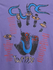 Gap Purple The Cure Relaxed Short Sleeve Graphic Band Tee - Image 5 of 5