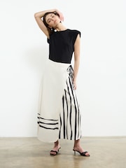 French Connection White Genevieve Ariette Skirt - Image 1 of 4