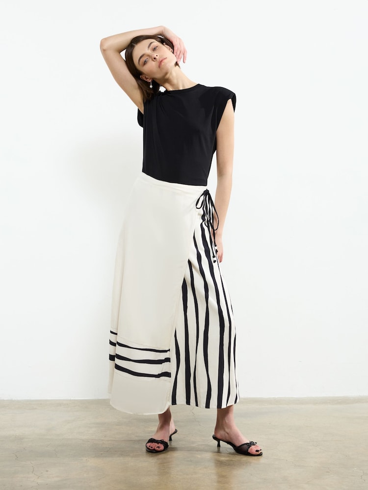 French Connection White Genevieve Ariette Skirt - Image 1 of 4