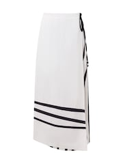 French Connection White Genevieve Ariette Skirt - Image 4 of 4