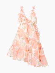 French Connection Jasmine Organza Halter Dress - Image 1 of 1