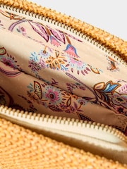 Joe Browns Brown Paisley Structured Woven Bag - Image 4 of 4