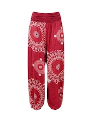 Joe Browns Cuffed Relaxed Print Lightweight Trousers - Image 7 of 7