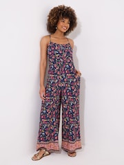 Joe Browns Strappy Floral Border Print Jumpsuit - Imagen 2 de 5