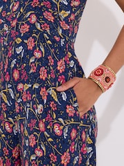 Joe Browns Strappy Floral Border Print Jumpsuit - Imagen 3 de 5