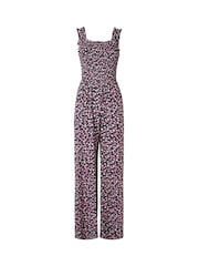 Joe Browns Purple Bolt Flowy Floral Wide-Leg Jumpsuit - Image 5 of 5