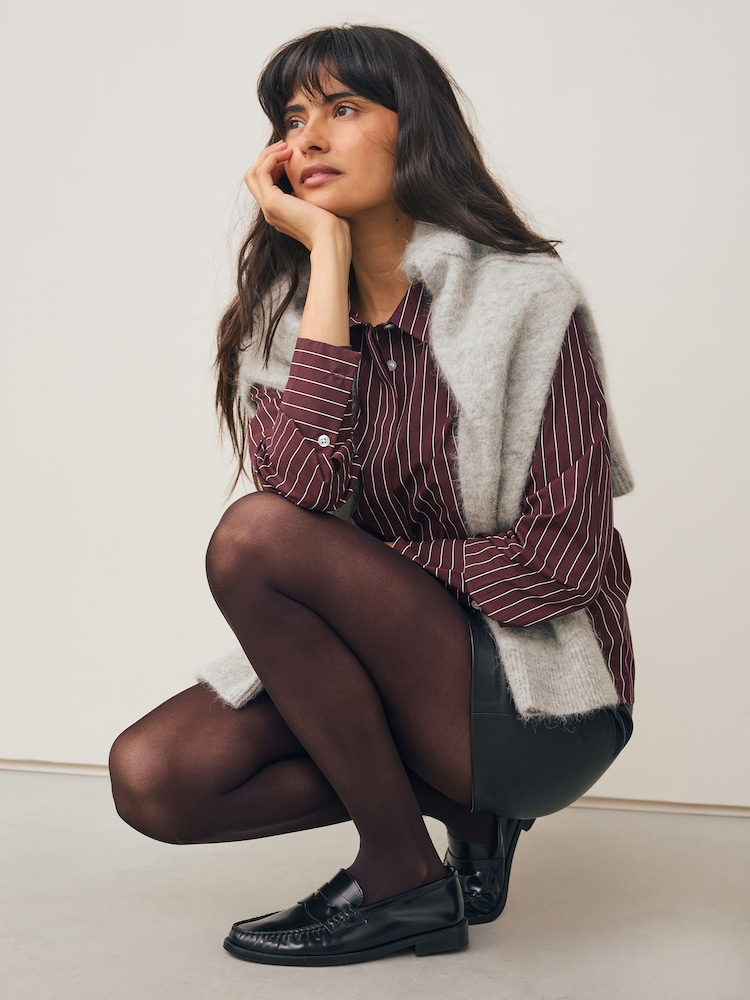Chocolate Brown 60 Denier Tights 1 Pack - Image 2 of 3