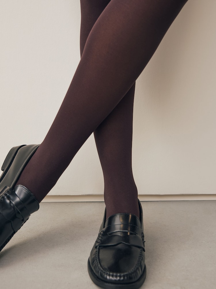 Chocolate Brown 60 Denier Tights 1 Pack - Image 2 of 2 Chocolate Brown 60 Denier Tights 1 Pack - Image 2 of 2