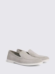 MOSS Natural Lewisham Suede Casual Loafers - Image 1 of 4